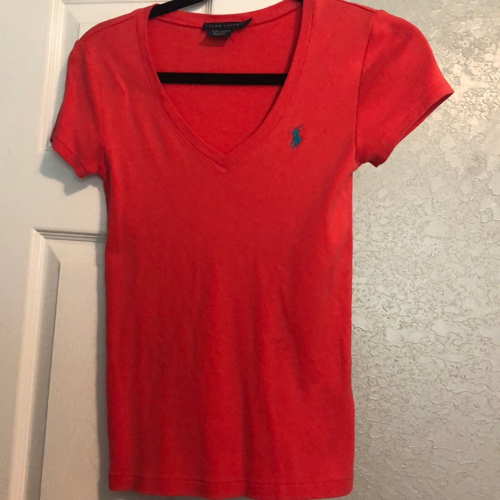 Coral Ralph lauren top